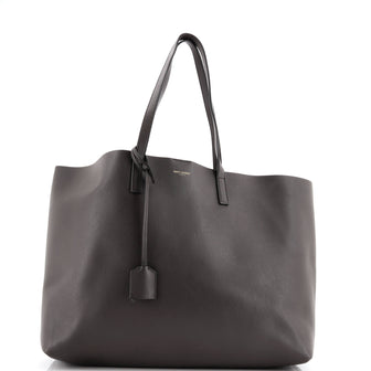 Saint Laurent Shopper Tote Leather Large