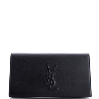Saint Laurent Belle de Jour Clutch Leather Large