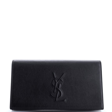 Saint Laurent Belle de Jour Clutch Leather Large