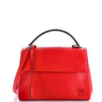 Louis Vuitton Cluny Top Handle Bag Epi Leather MM
