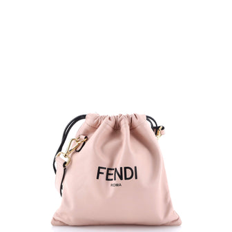 Fendi Pack Pouch Crossbody Bag Leather Small