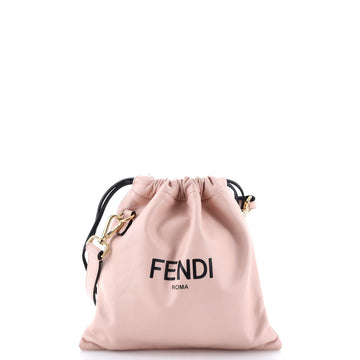 Fendi Pack Pouch Crossbody Bag Leather Small