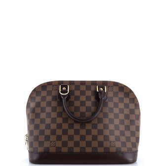 Louis Vuitton Vintage Alma Handbag Damier PM