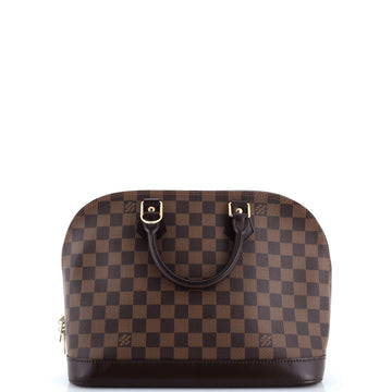 Louis Vuitton Vintage Alma Handbag Damier PM