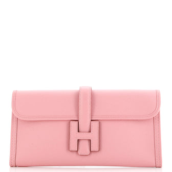 Hermes Jige Elan Clutch Epsom 29