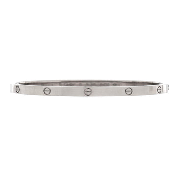 Cartier Love Bracelet 18K White Gold Small