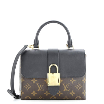 Louis Vuitton Locky Handbag Monogram Canvas with Leather BB