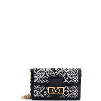 Louis Vuitton Dauphine Shoulder Bag Limited Edition Since 1854 Monogram Jacquard Mini