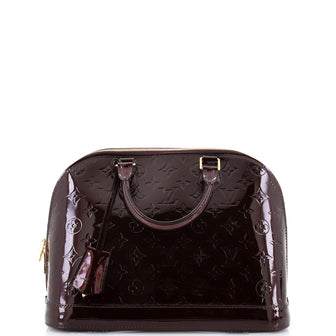 Louis Vuitton Alma Handbag Monogram Vernis PM