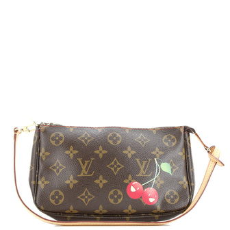 Louis Vuitton Pochette Accessoires Limited Edition Monogram Cerises