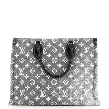 Louis Vuitton OnTheGo Tote Monogram Jacquard Denim MM