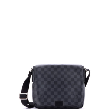 Louis Vuitton District Messenger Bag Damier Graphite PM
