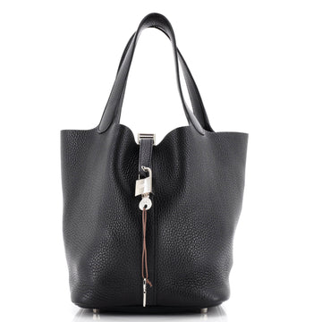 Hermes Picotin Lock Bag Clemence MM