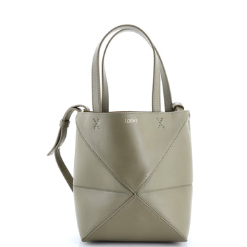 Loewe Puzzle Fold Tote Leather Mini