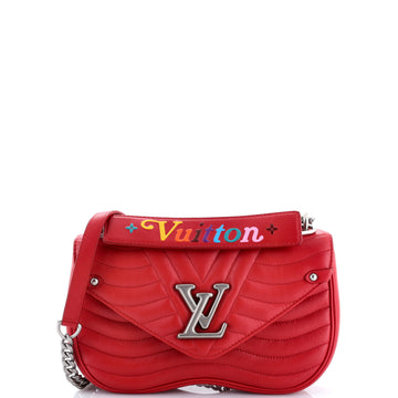 Louis Vuitton New Wave Chain Bag Quilted Leather PM