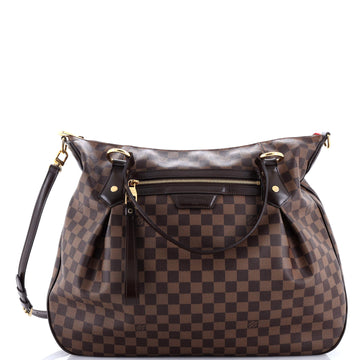 Louis Vuitton Evora Handbag Damier GM