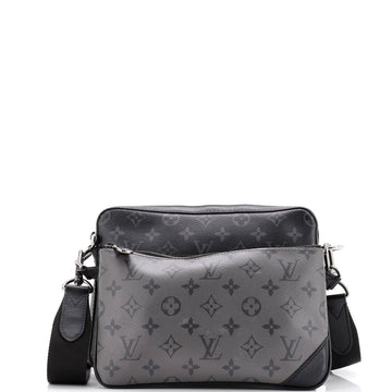 Louis Vuitton Trio Messenger Bag Reverse Monogram Eclipse Canvas
