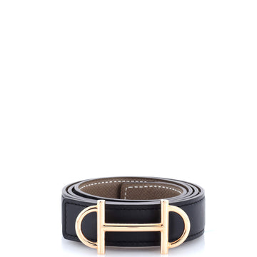 Hermes Gamma Reversible Belt Leather Medium
