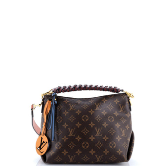 Louis Vuitton Braided Handle Beaubourg Hobo Monogram Canvas Mini