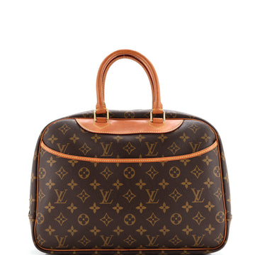 Louis Vuitton Deauville Handbag Monogram Canvas