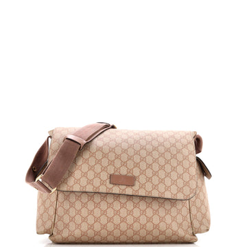 Gucci Diaper Bag GG Coated Canvas