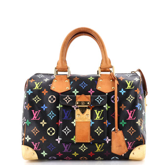 Louis Vuitton Speedy Handbag Monogram Multicolor 30