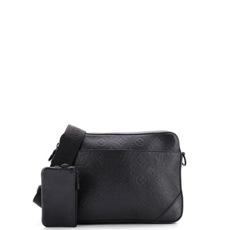 Louis Vuitton Duo Messenger Bag Monogram Shadow Leather