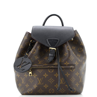 Louis Vuitton Montsouris NM Backpack Monogram Canvas with Leather PM