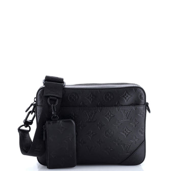 Louis Vuitton Duo Messenger Bag Monogram Shadow Leather