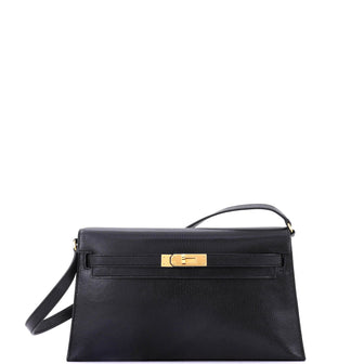 Hermes Kelly Elan Shoulder Bag Chevre Chamkila