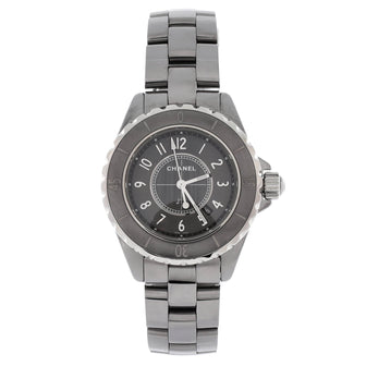 Chanel J12 Chromatic Quartz Watch Titanium Ceramic and Stainless Steel 33