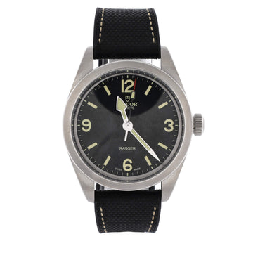 Tudor Ranger Automatic Watch Stainless Steel and Leather with Rubber 39
