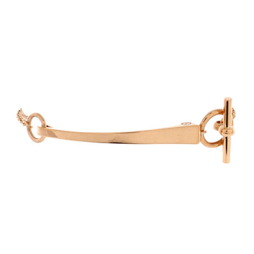 Hermes Clou de Forge Chain Bracelet 18K Rose Gold