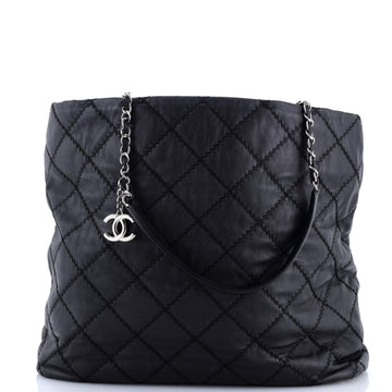 Chanel Ultimate Stitch Shopping Tote Quilted Leather Large