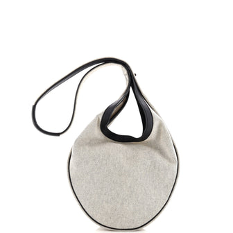 Hermes Sac Luco Bag Canvas with Leather