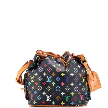 Louis Vuitton Petit Noe Handbag Monogram Multicolor