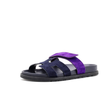 Hermes Women's Chypre Sandals Suede