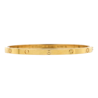 Cartier Love Bracelet 18K Yellow Gold Small
