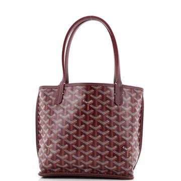 Goyard Anjou Reversible Tote Coated Canvas Mini
