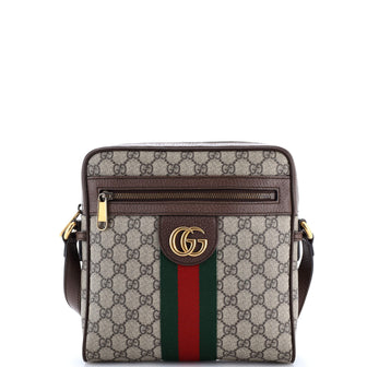 Gucci Ophidia Messenger Bag GG Coated Canvas Small