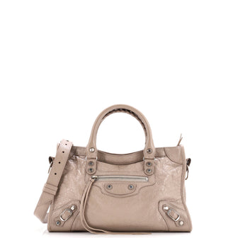Balenciaga City Classic Studs Bag Leather Small
