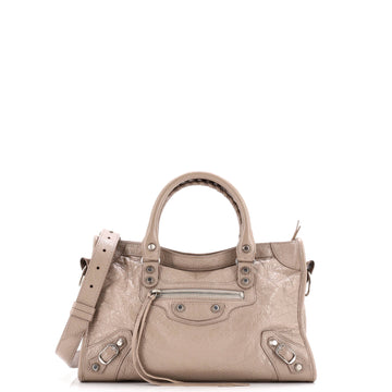 Balenciaga City Classic Studs Bag Leather Small