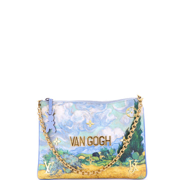 Louis Vuitton Pochette Clutch Limited Edition Jeff Koons Van Gogh Print Canvas