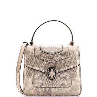 Bvlgari Serpenti Forever Top Handle Bag Karung Small