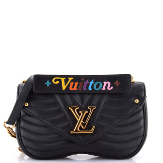 Louis Vuitton New Wave Chain Bag Quilted Leather MM