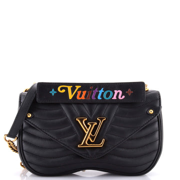 Louis Vuitton New Wave Chain Bag Quilted Leather MM