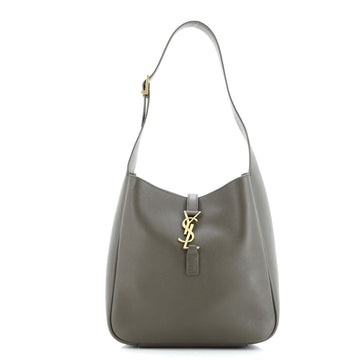 Saint Laurent Le 5 a 7 Supple Hobo Leather Small