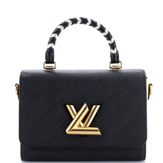 Louis Vuitton Twist Top Handle Bag Limited Edition Crafty Epi Leather MM