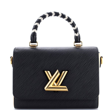 Louis Vuitton Twist Top Handle Bag Limited Edition Crafty Epi Leather MM
