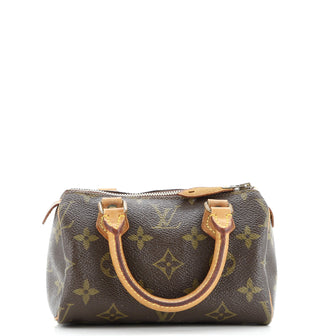 Louis Vuitton Speedy Mini HL Handbag Monogram Canvas